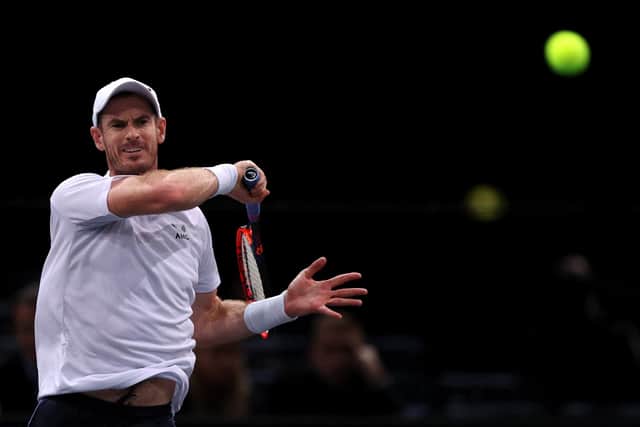 Andy Murray will take on a qualifier in the first round of the Qatar Open.