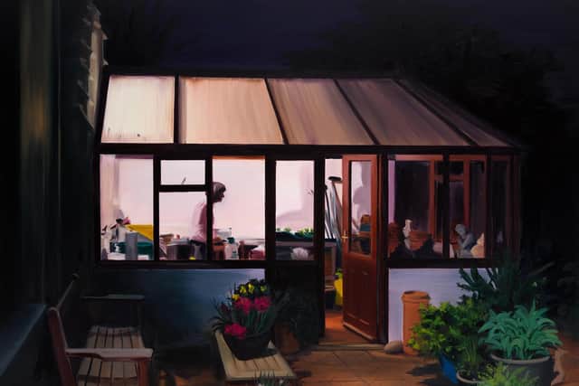 Detail from Tucking In, Late Evening by Caroline Walker PIC: Courtesy of the artist / Ingleby Gallery