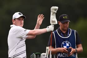 Bob MacIntyre during the BMW International Open pro-am at Golfclub Munchen Eichenried in Munich. Picture: Stuart Franklin/Getty Images.