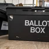 Votes are being counted in Stornoway for the Western Isles. Picture: Peter Byrne/PA Wire