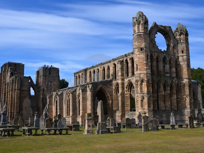 Dubbed the “Lantern of the North”, this historic site rests in Elgin (Moray) in north-east Scotland. The first church at the location dates back to the 1200s and was much smaller than the cathedral ruins we can see today.