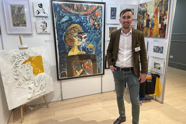 Mykola Zinchenko is an auctioneer and art dealer.