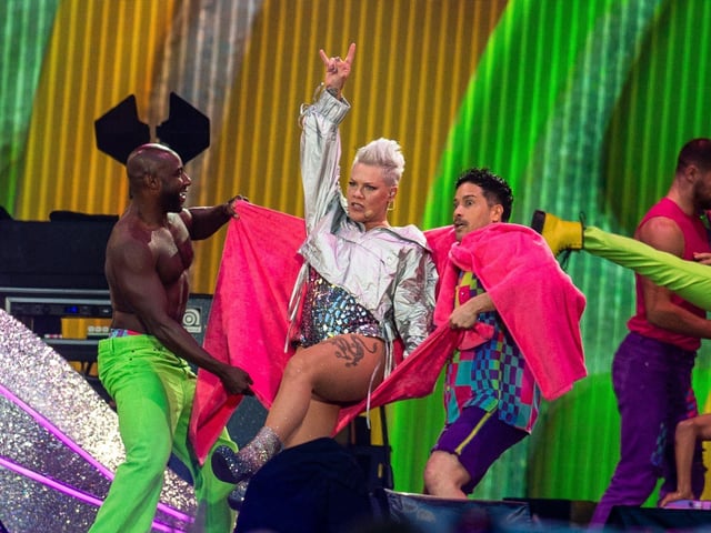 P!nk Summer Carnival Tour in Glasgow