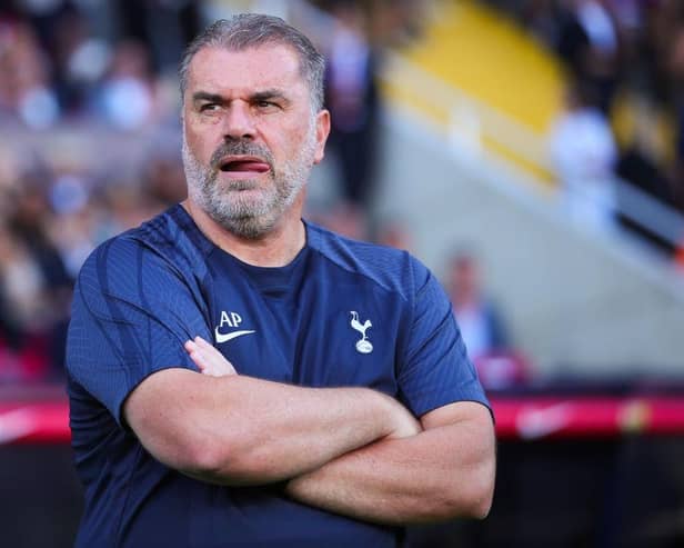 Ange Postecoglou has no issue with Tottenham fans staging a protest ahead of Saturday’s fixture with Manchester United. (Photo by Eric Alonso/Getty Images)