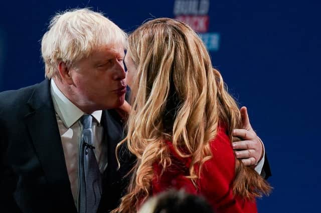 Prime Minister Boris Johnson and his wife Carrie were accused of breaching the Covid rules over Christmas