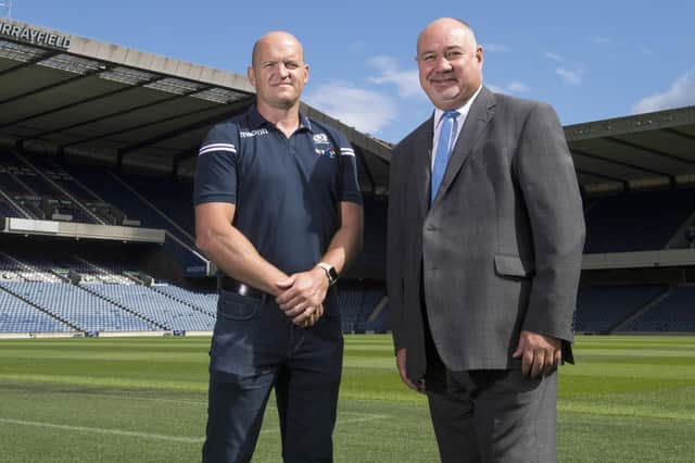 Gregor Townsend expects to hold talks with Scottish Rugby chief executive Mark Dodson during the Six Nations.  Picture: Paul Devlin/SNS
