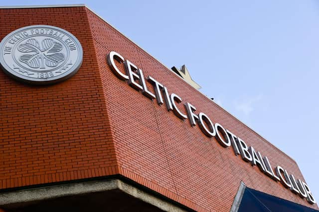 A general view of Celtic Park stadium