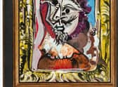 Buste D’homme Dans Un Cadre – Bust Of A Man In A Frame – will be sold at Christie’s in Hong Kong next month
Pic: Christie's