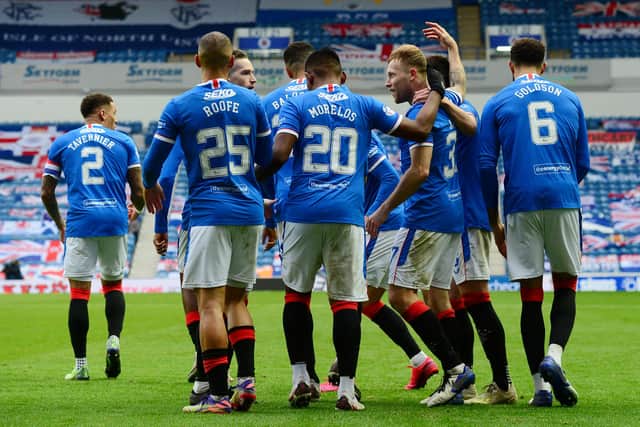 Rangers fans are pleased with the league standings