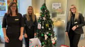 Colleagues at Yorkshire Building Society's Aberdeen branch are collecting gifts and items for local charities.