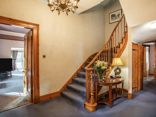 Hall and staircase.