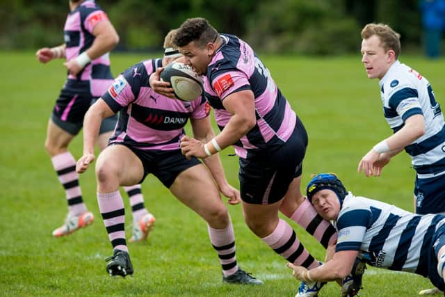 Javan Sebastian had a spell at Ayr during the 2015-16 season while on a partnership contract with Glasgow Warriors. Picture: Gary Hutchison/SNS