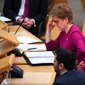 Nicola Sturgeon told MSPs that 'it is not credible to suggest that the short-term solution to the crisis lies in increasing North Sea production' (Picture: Andy Buchanan/PA)