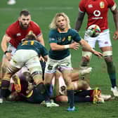 Faf de Klerk has been ruled out of the third Test with a leg injury. Picture: David Rogers/Getty Images