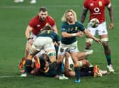 Faf de Klerk has been ruled out of the third Test with a leg injury. Picture: David Rogers/Getty Images