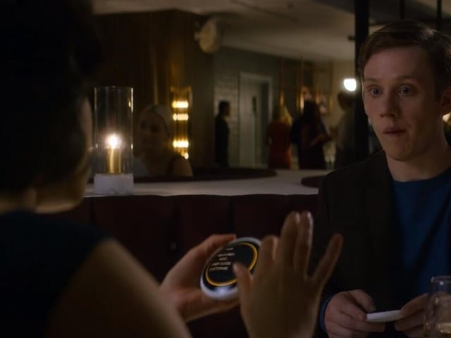 Episode four of season four takes second spot. Starring Georgina Campbell and Joe Cole, Hang The DJ is set in a world where a popular dating program puts an expiration date on all relationships.