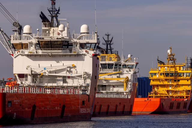 Port of Aberdeen said vessel arrival numbers surpassed 6,800, up 12 per cent on the previous year. Picture: Ray Smith Photography