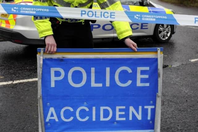 The crash closed the A9 on Tuesday.