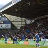 The St Johnstone fans seemed to bond with the team again on Monday on an emotional night at McDiarmid Park (Photo by Mark Scates / SNS Group)