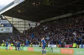 The St Johnstone fans seemed to bond with the team again on Monday on an emotional night at McDiarmid Park (Photo by Mark Scates / SNS Group)