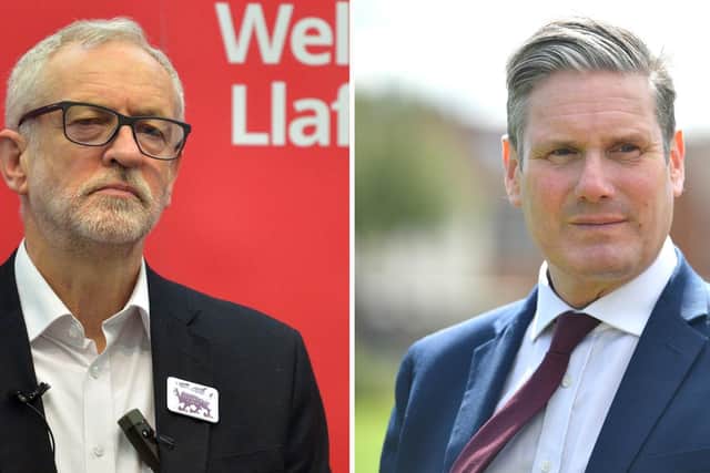 Sir Keir Starmer insisted there was no need for a civil war after suspending Jeremy Corbyn