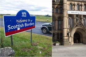 Non-essential travel to Manchester and Salford is banned from Monday.