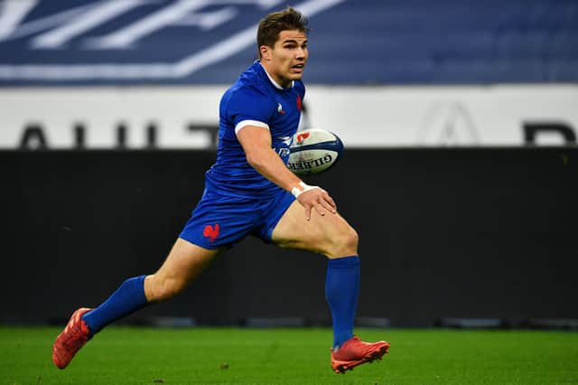 France's scrum-half Antoine Dupont was voted player of the Six Nations.