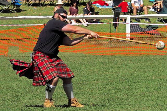 The Highland Games are events held around spring and summer in Scotland and other countries with a prominent Scottish diaspora.