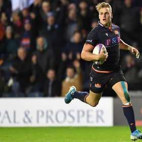 Edinburgh's Duhan van der Merwe has been named in the new Scotland squad. Picture: Mark Runnacles/Getty Images
