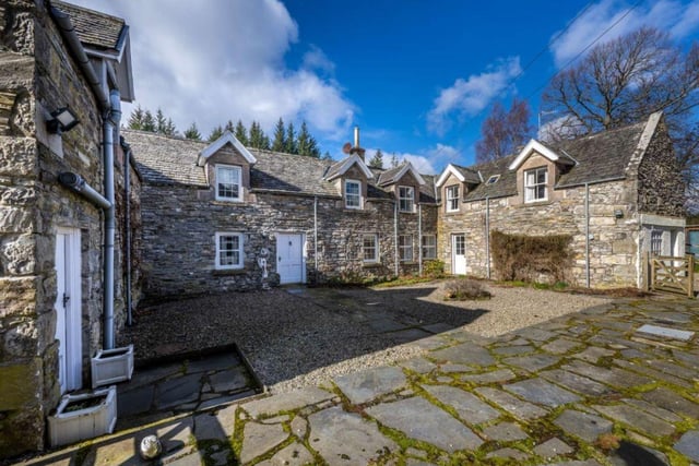 The Coach House is a luxurious family home in its own right - with six bedrooms. It's currently rented out as a popular holiday cottage.