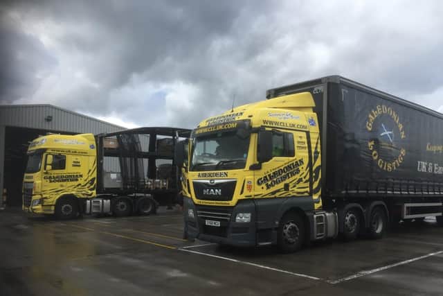 Caledonian Logistics said consumers should pay more respect for lorry drivers' role