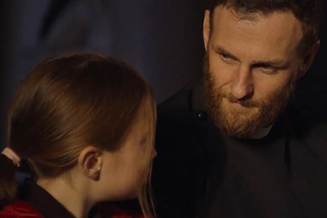 Steven Cree and Keira Thompson in the film Martyrs Lane