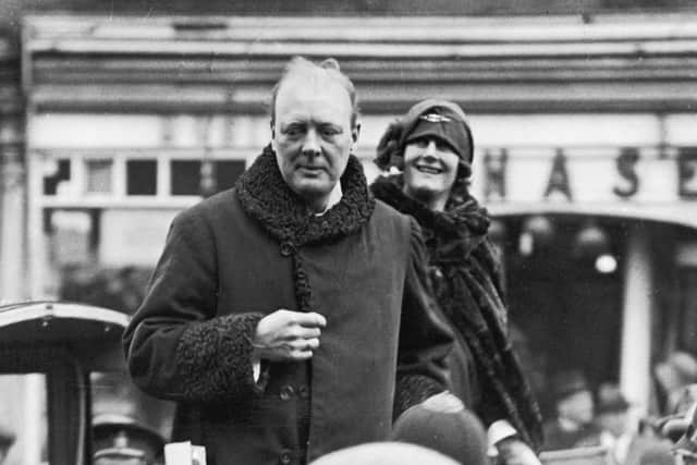 Winston Churchill and his wife Clementine in 1924 PIC:  Hulton Archive/Getty Images