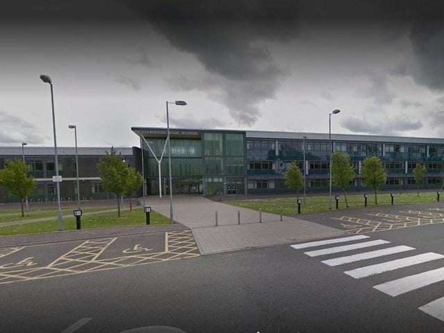 Williamwood High School, East Renfrewshire moves from eight place last year into the top 5. The school achieved 77% with 5 highers.