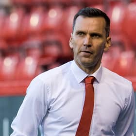 Aberdeen manager Stephen Glass has blamed the Qarabag pitch for an injury to Andy Considine (Photo by Ross Parker / SNS Group)
