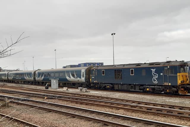 A Caledonian Sleeper train in Inverness - one of five Scottish routes it serves. (Photo by Alastair Dalton/The Scotsman)