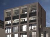 Mitchell Apartments comprises a seven-storey, 20 flat development in Finnieston. Picture: contributed.