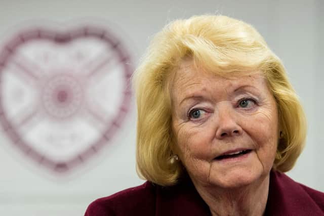 Hearts owner Ann Budge is angry at the SPFL decision.