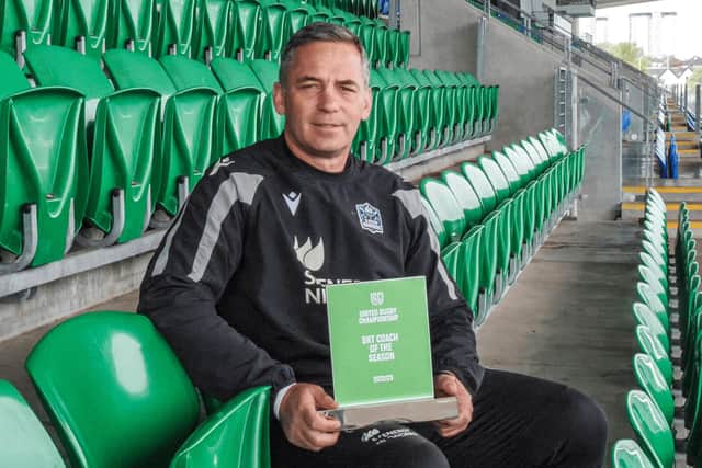 Franco Smith was voted BKT United Rugby Championship coach of the year by his peers.