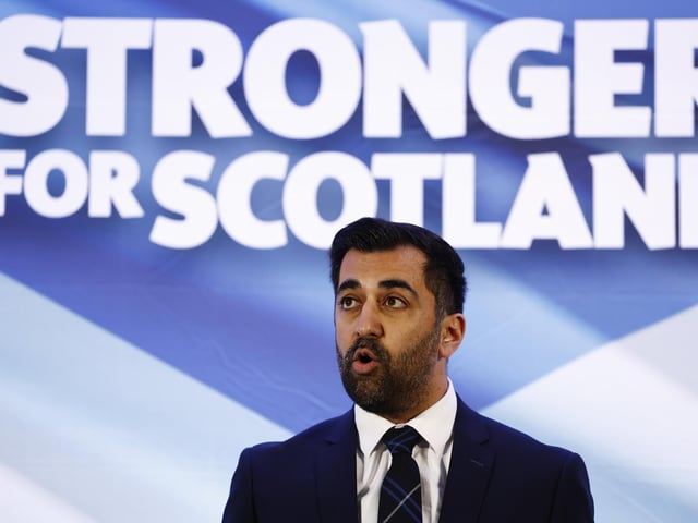 Humza Yousaf speaks after being elected as new SNP party leader