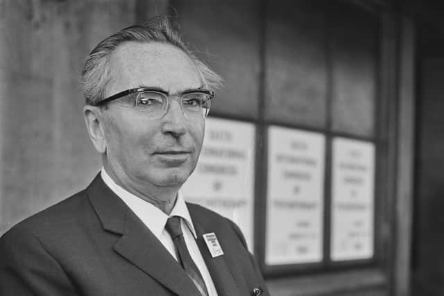 Neurologist and psychiatrist Dr Viktor Frankl pictured in London in 1964 (Picture: Evening Standard/Hulton Archive/Getty Images)