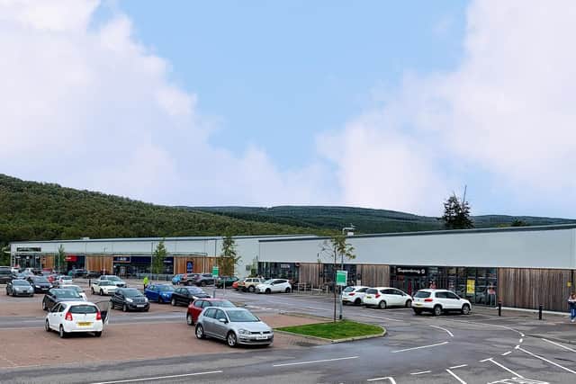 The 50,550-square-foot Aviemore Retail Park, on Santa Claus Drive, which opened in 2017, is fully let with six tenants.