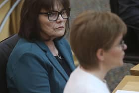 Health Secretary Jeane Freeman during First Minister's Questions at the Scottish Parliament