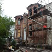Jameswood Villa had been left derelict. Pic: whathavewedunoon.co.uk