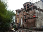 Jameswood Villa had been left derelict. Pic: whathavewedunoon.co.uk