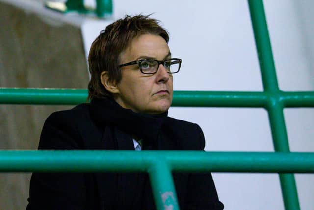 Hibernian chief executive Leeann Dempster. Photo: Bruce White / SNS Group