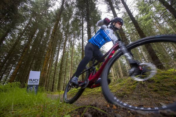 Glentress Forest will welcome 2023 UCI Cycling World Championships. Image: Jeff Holmes/JSHPIX