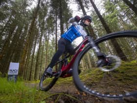 Glentress Forest will welcome 2023 UCI Cycling World Championships. Image: Jeff Holmes/JSHPIX