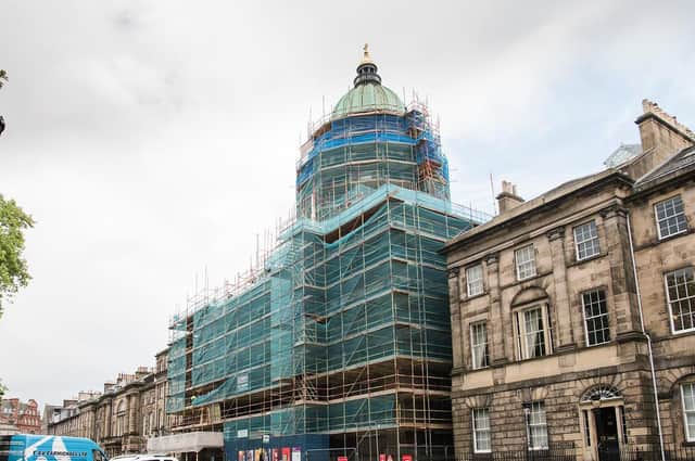 The firm is also progressing with work on a landmark building in Charlotte Square, Edinburgh. Picture: Nadin Dunnigan
