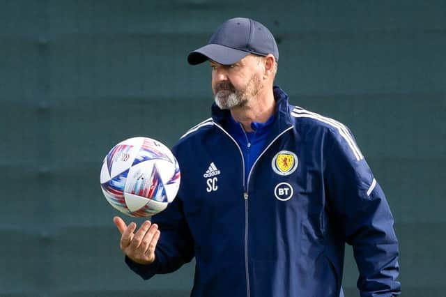 Scotland head coach Steve Clarke will travel to Paris on Thursday for the Nations League draw.  (Photo by Craig Williamson / SNS Group)